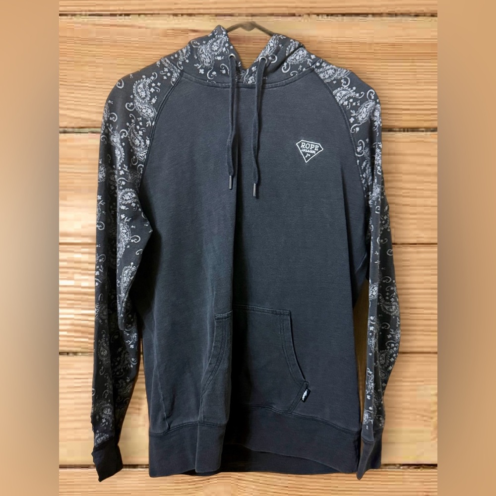 Hooey “Rope Like a Girl” Hoodie Size Large